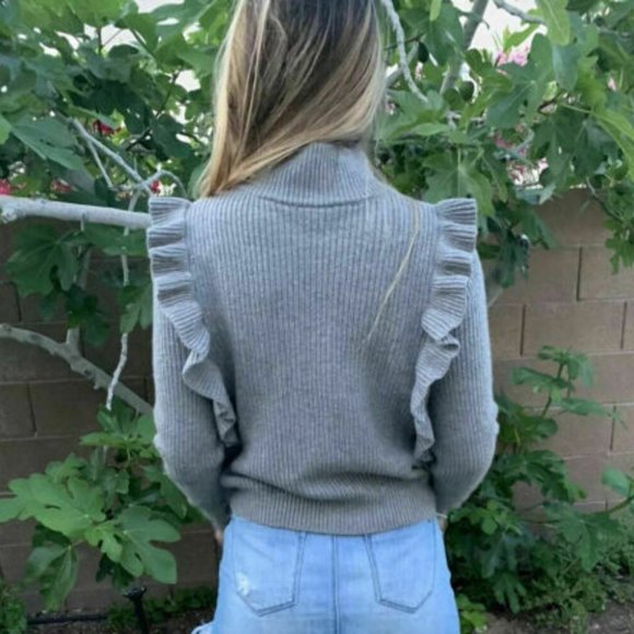 BEBE Turtleneck Sweater Top TUNIC BLOUSE, SIZE S/M - Picture 4 of 6